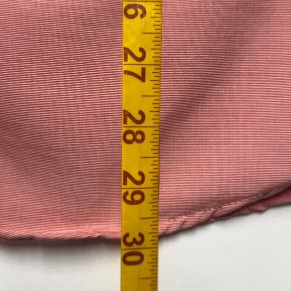 NEW Saddlebred Mens Size S Classic Fit Long-Sleeve Button-Down Pink Shirt - Picture 6 of 12